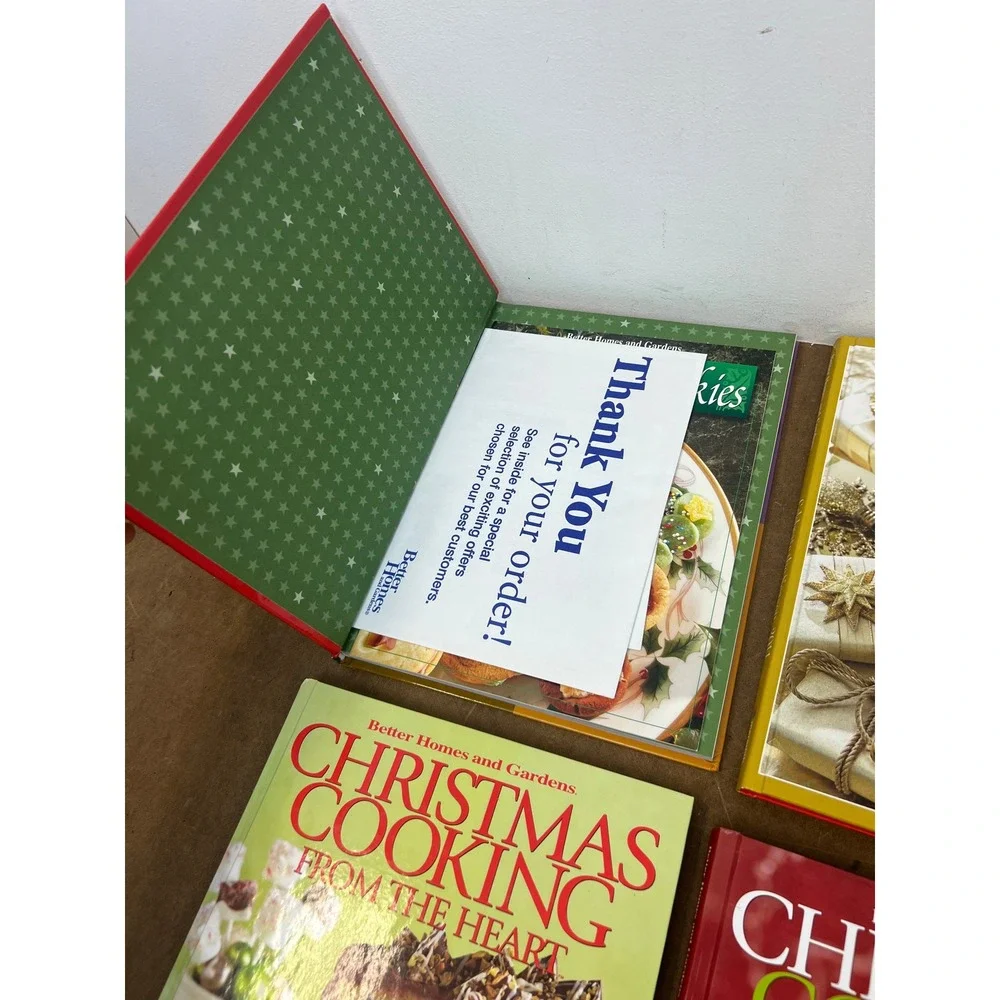 Better Homes and Gardens Hardback Recipe Books x11 Annual Christmas Cooking Lot